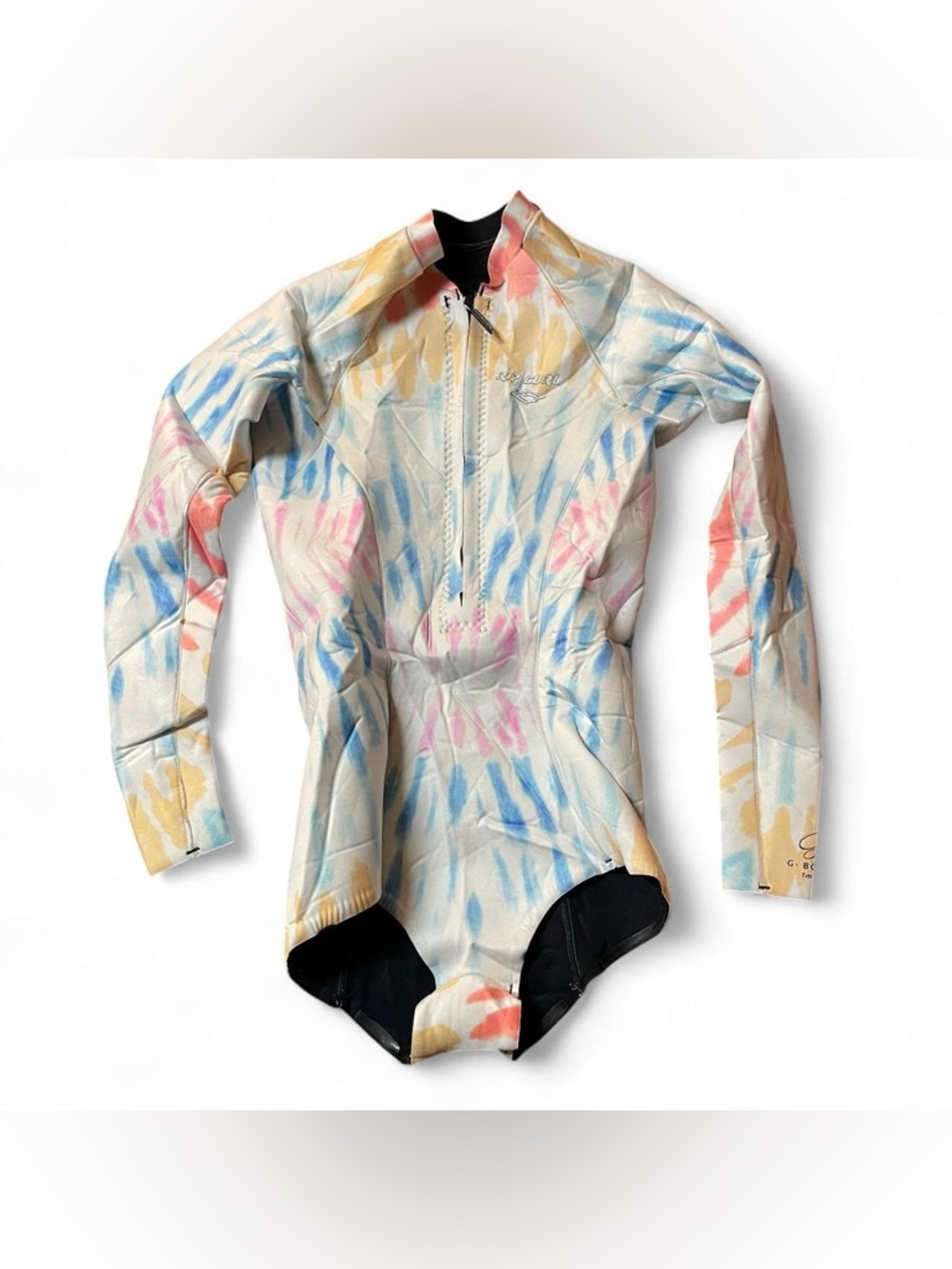 Rip Curl G-Bomb 1mm LS Front Zip Spring Wetsuit tie dye long sleeve wet suit 8